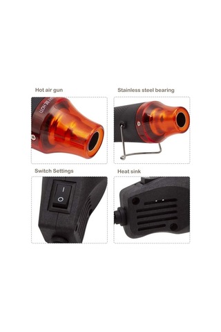 Createtech Jl Mini 300w Sıcak Hava Tabancası - Mini Şırınga Isı