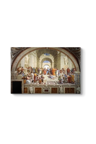 Raffaello Sanzio - Atina Okulu Tablosu 75 X 50