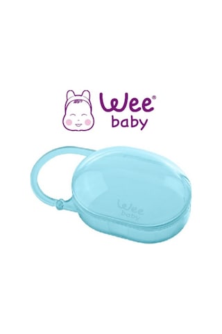 Wee Baby Saplı Emzik Kutusu Code 739 Mavi