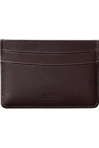 A.p.c André Unisex Deri Kartlık Koyu Kahverengi 3