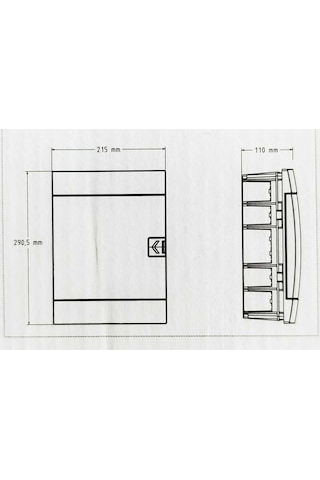 Horoz Electrıc Kat Panosu 16'lı Sıvaaltı Sigorta Kutusu