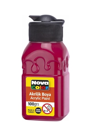 Akrilik Boya 100 Ml 1 Adet Nova Color Akrilik Boyalar 100 Ml 1 Ad
