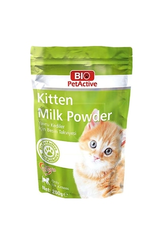 Bio Petactive Kitten Milk Powder Yavru Kedi Süt Tozu 200 G Bio Petactive Kitten Milk Powder Yavru Kedi Süt Tozu 200 G