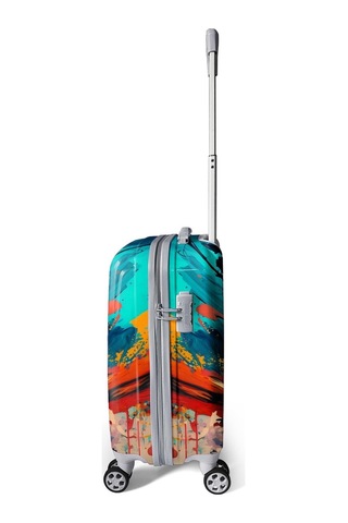 Coral High Renkli Desenli Pc Kabin Boy Valiz 50cm 16816 Çok Renkli