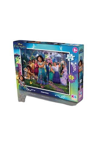 Disney Encanto Mirabel 200 Parça Lisanslı Frame Puzzle/Yapboz