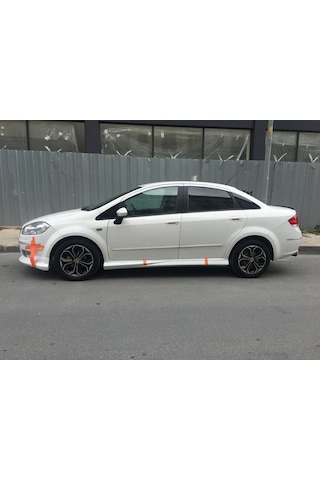 Fiat Linea Yan Marşpiyel Takımı Plastik Boyasız