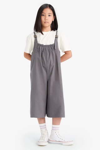 DeFacto Kız Çocuk Askılı Poplin Tulum E2277A825SMAR82 Antrasit