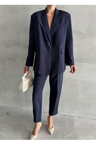 Lacivert Washington Blazer Ceket Lacivert