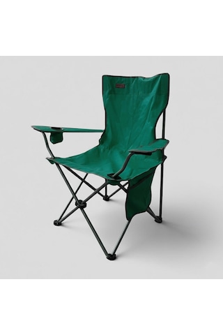 Madfox Campseat X90 Katlanır Kamp Sandalyesi Taşıma Çantalı Yeşil