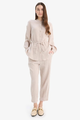 DeFacto Basic Düz Cepli Müslin Harem Pantolon E5359AX25SPBG778