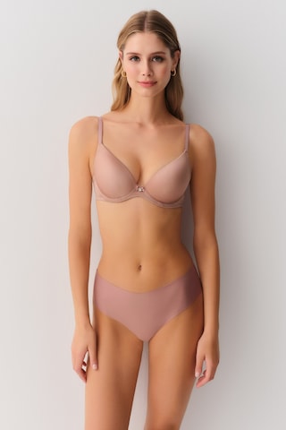 Suwen Invisible Lazer Kesim Brazilian Slip Sw9937272 Nude