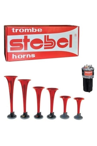 Stebel 12v Havalı Korna Baba Korna 6 Borulu