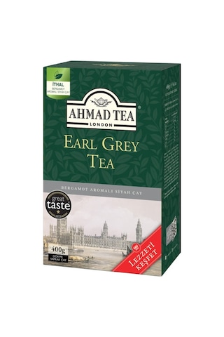 Ahmad Tea Early Grey Dökme Siyah Çay 4 Lü Avantaj Paket 1.6 Kg 4 X 400 Gr