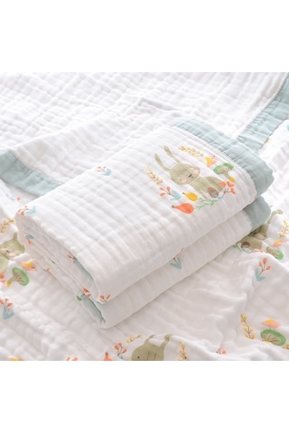 Aurora Banyo Havlusu Altlıkanlısaf Pamuklu Gazlı Bezocuk Banyo Havlusu Bebek Battiyesi Beyaz