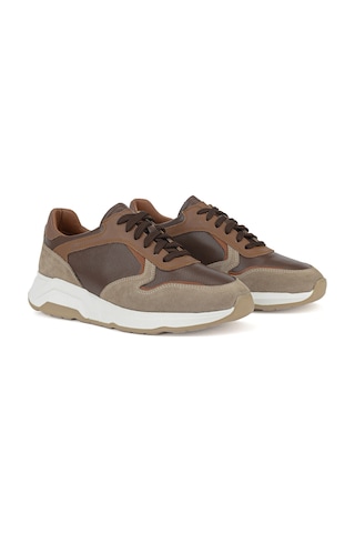 Ziya Erkek Hakiki Deri Günlük Sneaker 161983zf4 Kahve 161983zf4 300 40