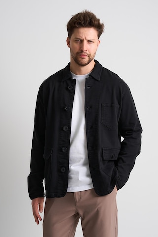 Alexander Gardi Alexandergardı Düğmeli Cep Detaylı Erkek Denim Ceket Ec-j53-01 Siyah