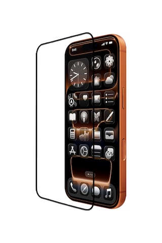 Apple iPhone Uyumlu 16 Plus Mohseven M6 Hd Temperli Cam Ekran Koruyucu Uygulama Aparatlı Şeffaf