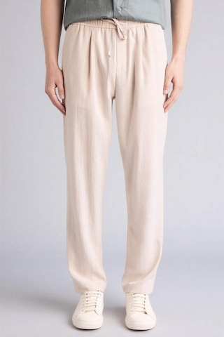 Defacto Relax Fit Kısa Paça Keten Görünümlü Pantolon E4790ax25auer22 Ekru