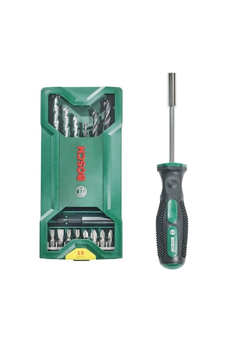Bosch X-Line 15+1 Parça Mini Aksesuar Seti - 2607017654