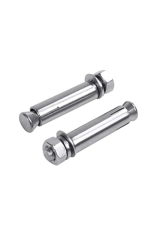 Paslanmaz Çelik Genleşme Cıvataları, Vidalar, M8x60mm Duvar Beton Tuğla Genişleme Vidaları M22 x 55