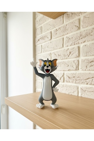 Tom Kedi Biblo 22 Cm Hediyelik Dekoratif Ev Ofis Aksesuarı