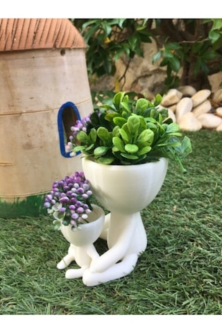 Yavrulu Insansı Saksı