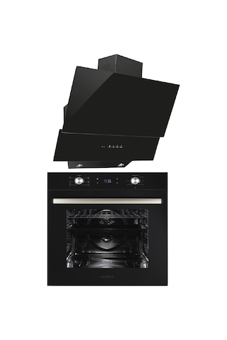 Alveus Majestic MFA 627 - MOD 3000 Siyah Ankastre Set