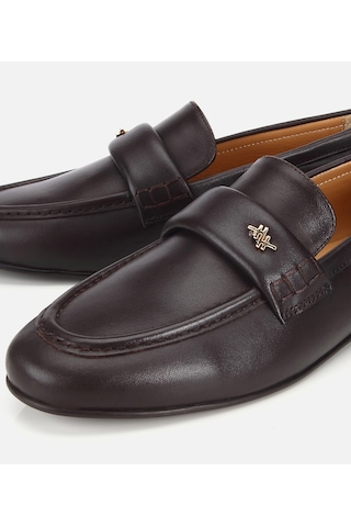 Hotiç Kadın Deri Kahverengi Yumuşak Dokulu Klasik Loafer