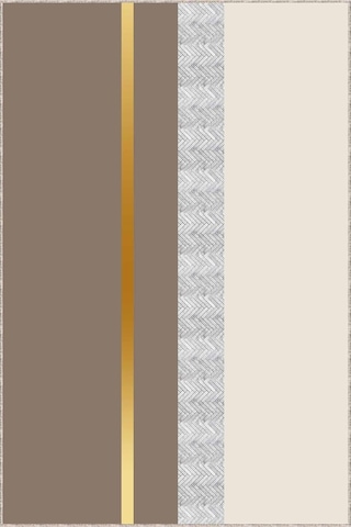 Viva Home Bej Gold Kaymaz Taban Modern Kesme Rulo Yolluk Halı Vh014, Bej, 100 X 300 Diğer