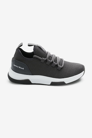 Tonny Black Unisex Koyu Gri Nefes Alabilen Kumaş Poli Taban Bağcıklı Spor Ayakkabı V2qnt-0 388 Koyu Gri
