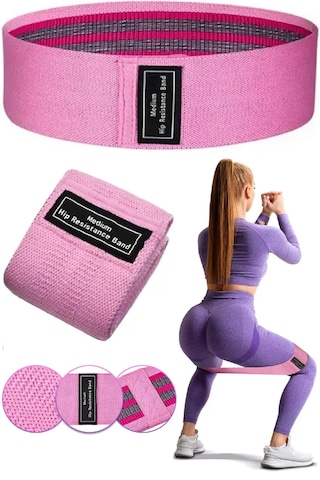 Kalça Squat Bandı Dokuma - Fabric Glute Resistance Circle Boot