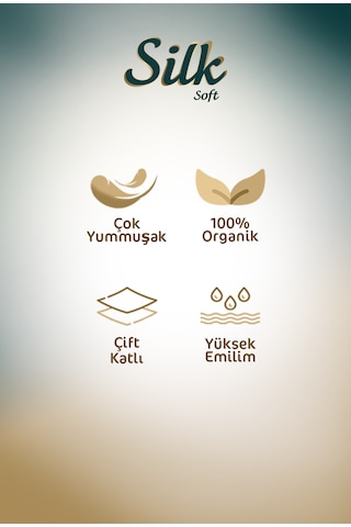 "500" Silk Soft Çift Katlı Pratik Mendil Çek Kullan Kutu Mendil 5adet X 100mendil