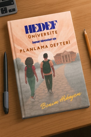 Hedef Üniversite Sayısal Öğrencileri İçin Planlama Defteri-benim Hikayem Kahverengi