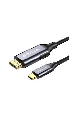 Usb-c To Hdmı Cable, Usb 3.2 Type C, Hdmı2.0b Standart, 4k 60hz, 18gbps, Hdr, Hdr10, 3d, Hdcp2.2
