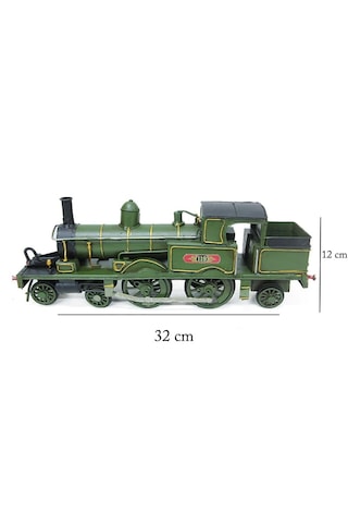 Dekoratif Metal Lokomotif C1311 Model