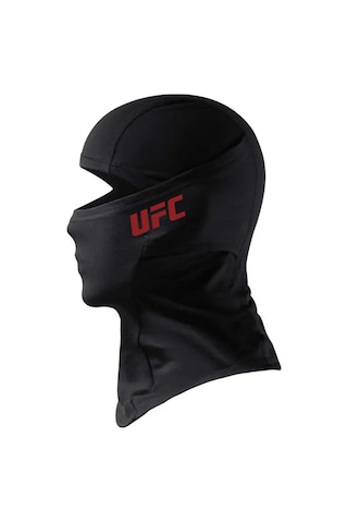 Flex Ufc Yazılı Siyah Kar Maskesi Model 5 Balaklava Kış Motor Drill Dövüş Box Mma Kickbox Spor