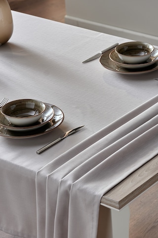 Doqu Home Grade Masa Örtüsü 140x240cm - Bej Bej