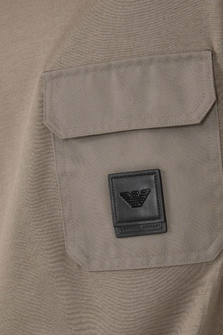 Emporio Armani Erkek T Shirt Em002978 Af10761 U6189 Kahve Kahve