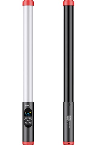 Jmary FM-128RGB OLED Ekran Göstergeli RGB Led Işıklı Su Geçirmez Aydınlatma Çubuğu JMARY-TA84068