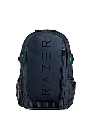15mins Razer Rogue V3 Sırt Çantası 15,6" Black Edition - Kompakt Seyahat Sırt Çantası 15 İnçe Kadar Dizüstü Bilgisayarlar İçin Bölme, Aşınmaya Dayanıklı, Polyesterden Yapılmış Dış Kabuk Siyah 12 Gri