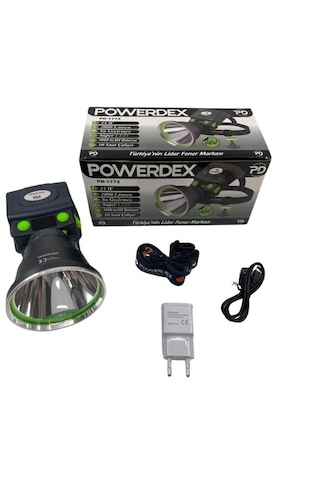 Powerdex Pd-1772 Kafa Feneri Siyah - Yeşil