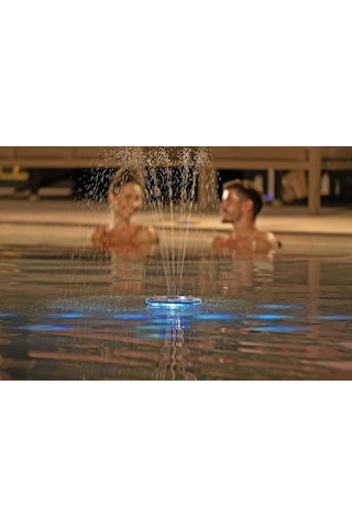 Bestway Floatbright 58849 Güneş Enerjili Led Işıklandırnalı Havuz Fıskiye