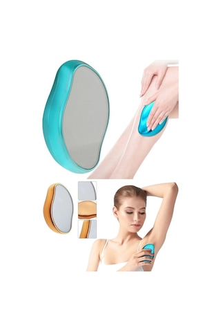 3'lü Set Ayak Bacak Peeling Kil Bakım Maske Kristal Epilasyon Taşı Ağda Aleti Tüy Dökücü Tüy Silğisi