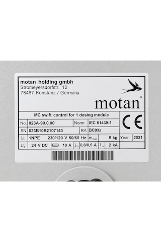 Motan Volunet Mc2 Kontrol Ünitesi Mınıblend V-va Duo İçin Entegre Ekranlı Modül