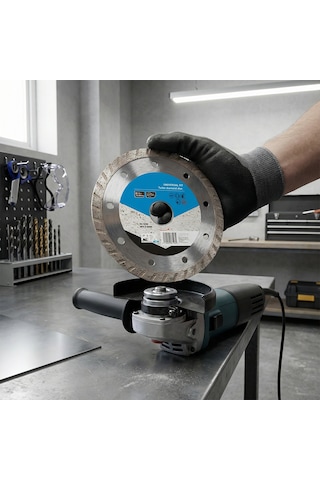 Ptx Soketli Kanallı Elmas Kesme Diski 115 Mm