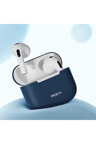 Apple Uyumlu AirPods 3 Silikon Kılıf Lacivert Standart