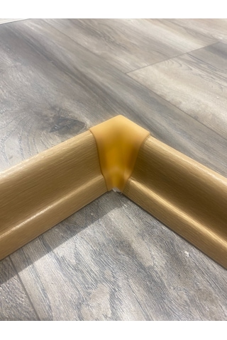 6 Cm Sütlü Kahve Süpürgelik İç Köşe Dış Köşe Aparat