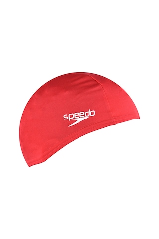 Speedo Polyester - Plaın Çocuk Yüzücü Bonesi Kırmızı (468466783) Std Çok Renkli