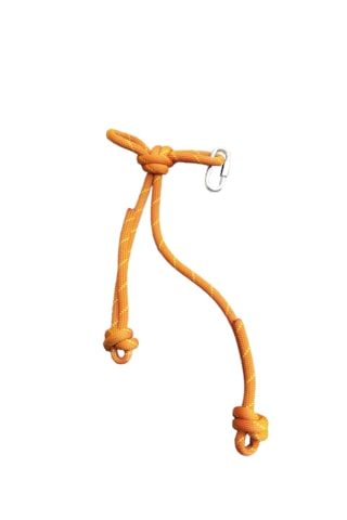 Göbek Bağı - Lanyard 10 Mm Maillon 7mm Galv Turuncu