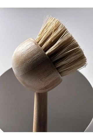 Bambu Saplı Sisal Lifli Bulaşık Fırçası